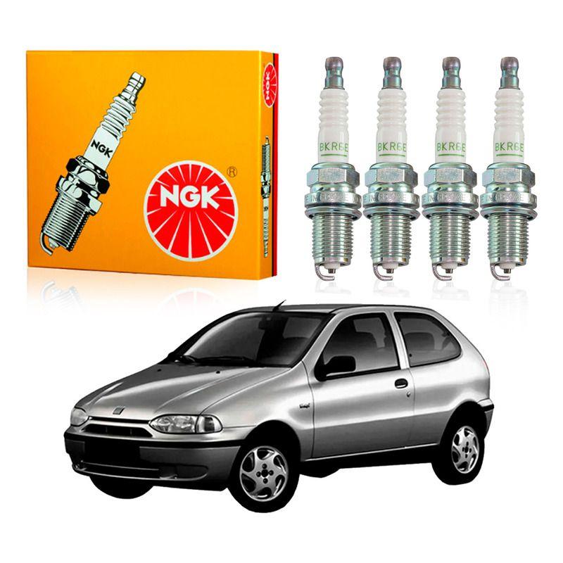 Jogo Velas Ngk Palio 1.6 8v Mpi 1996 A 1999 - Vela de Ignição